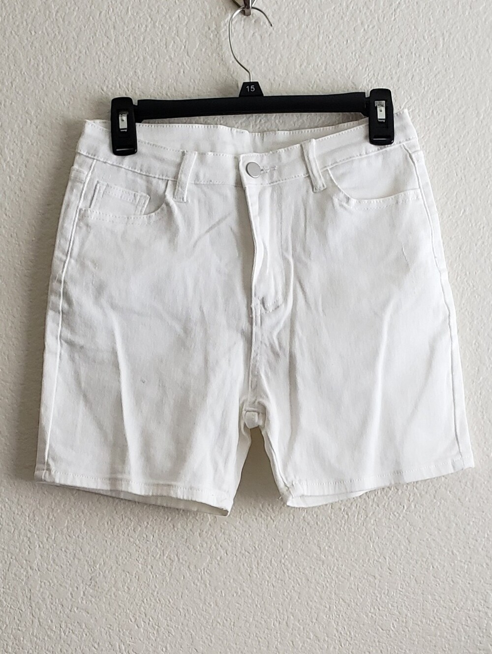 Women's 5 Inch White Shorts